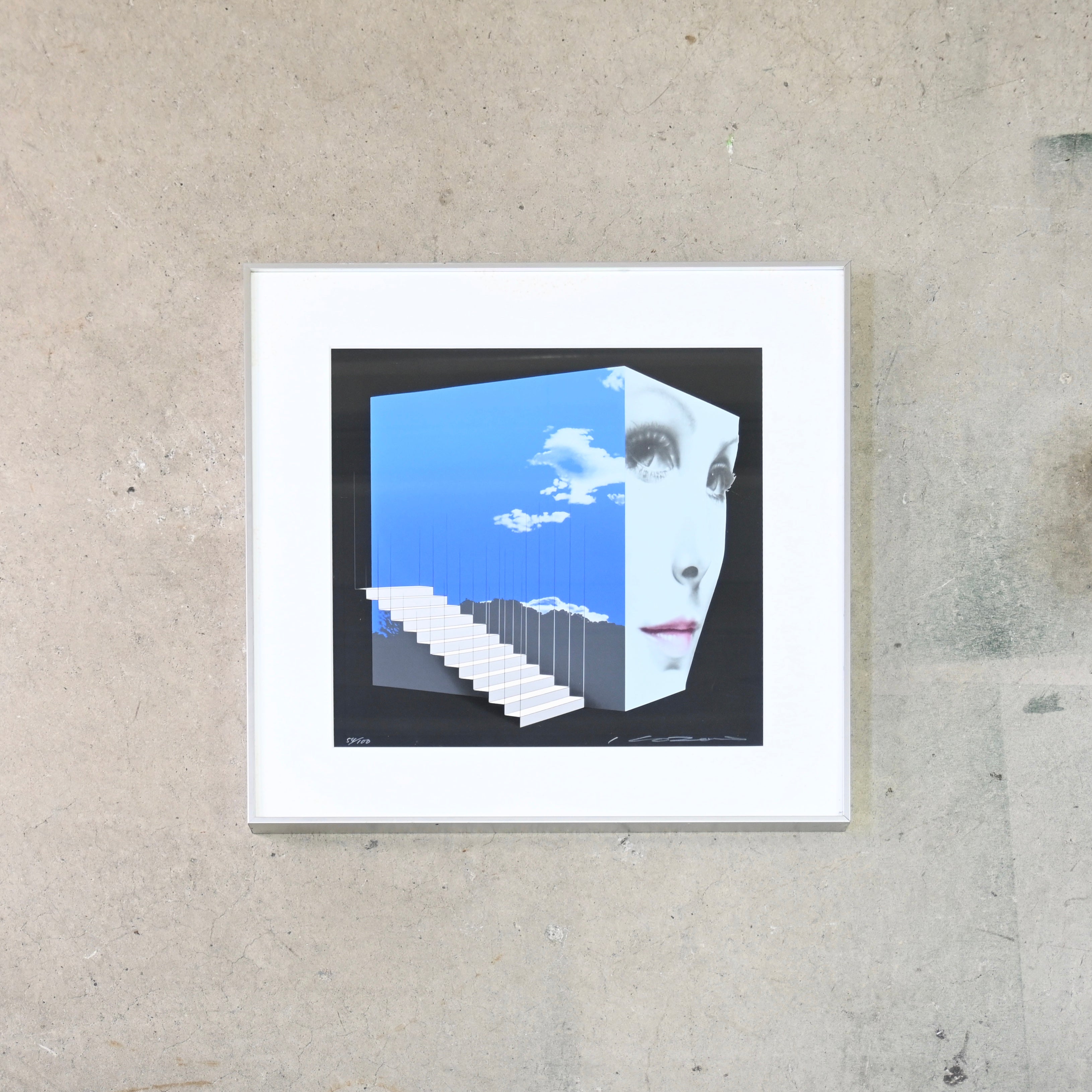 Kozo Mio Woman of the Room Fiction Space Part-I Serigraph Lithograph 1980's / 三尾公三 室の女 画集 セリグラフ リトグラフ 1980年代